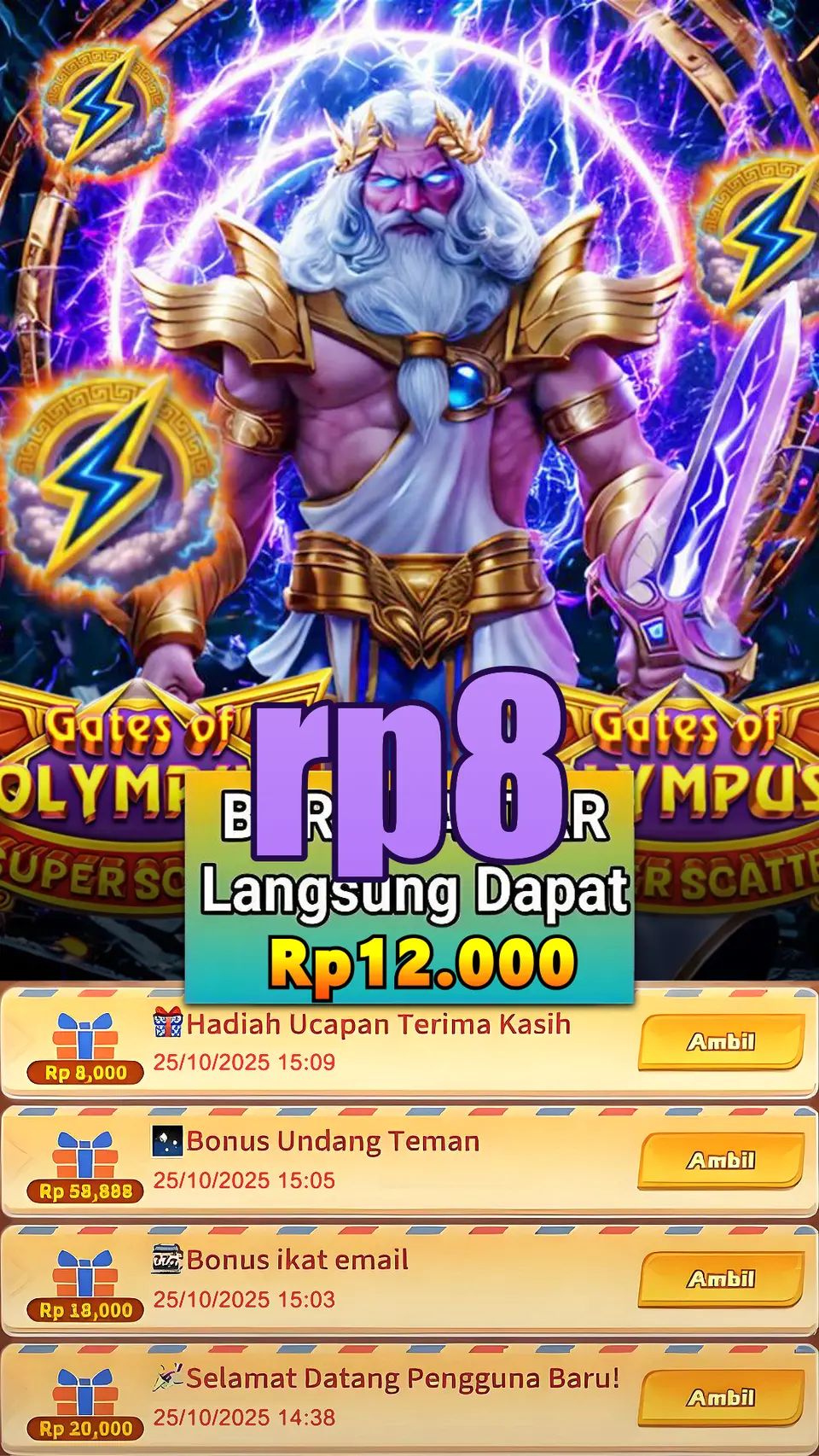 rp8 Tangkapan Layar - APK Resmi